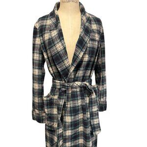 VTG Pendleton 100% Virgin Wool Men's Plaid Campbell Dress Tartan Robe